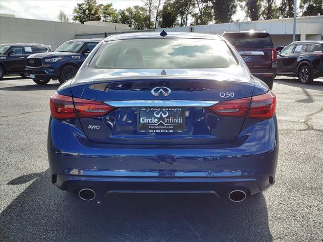 used 2023 INFINITI Q50 car, priced at $36,549