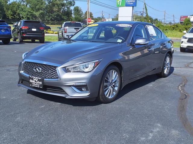 used 2021 INFINITI Q50 car, priced at $28,495