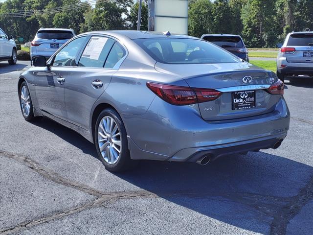 used 2021 INFINITI Q50 car, priced at $28,495