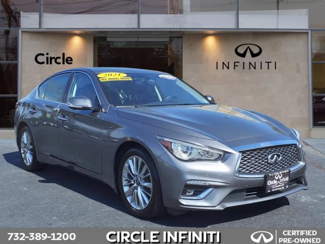 used 2021 INFINITI Q50 car, priced at $27,995