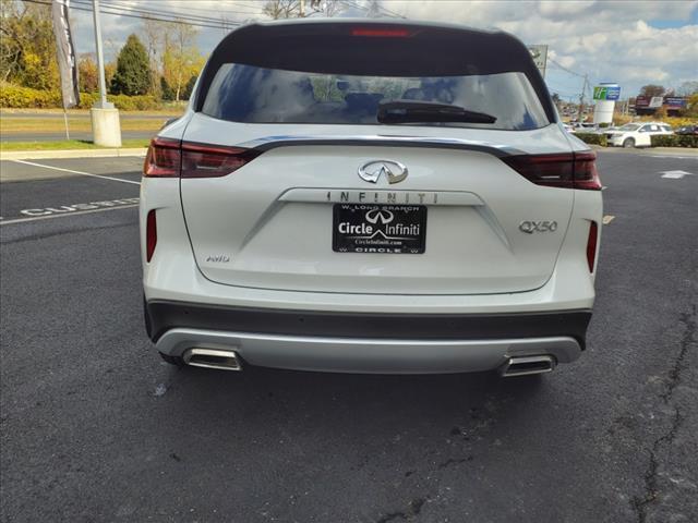 new 2025 INFINITI QX50 car, priced at $49,270