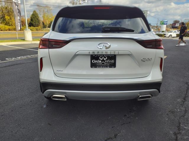 new 2025 INFINITI QX50 car, priced at $49,270