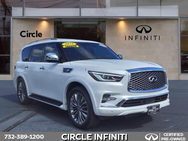 used 2021 INFINITI QX80 car, priced at $49,995