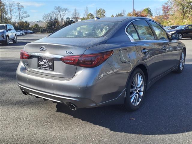 new 2024 INFINITI Q50 car, priced at $46,890