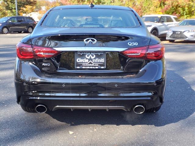 new 2024 INFINITI Q50 car, priced at $46,890