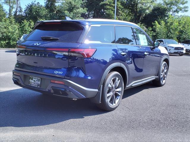 new 2025 INFINITI QX60 car, priced at $54,480