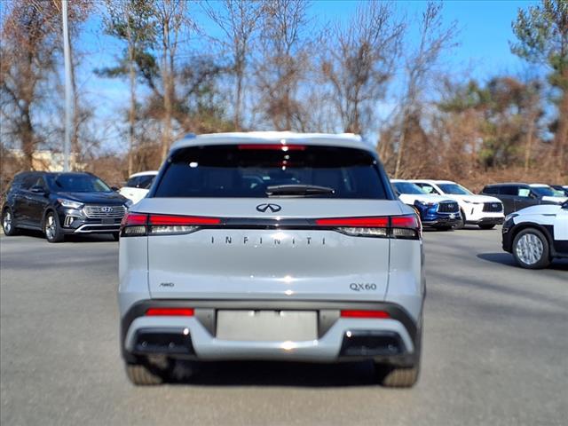 new 2025 INFINITI QX60 car, priced at $62,980