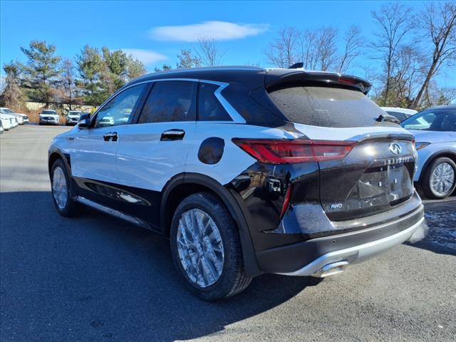 new 2025 INFINITI QX50 car, priced at $49,270