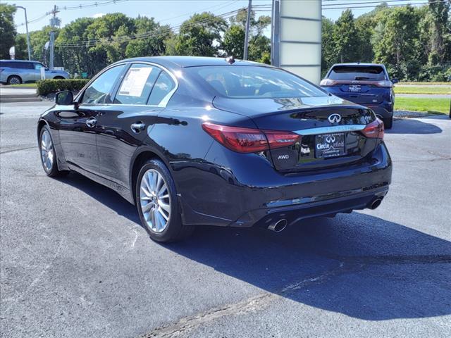 used 2021 INFINITI Q50 car, priced at $26,483