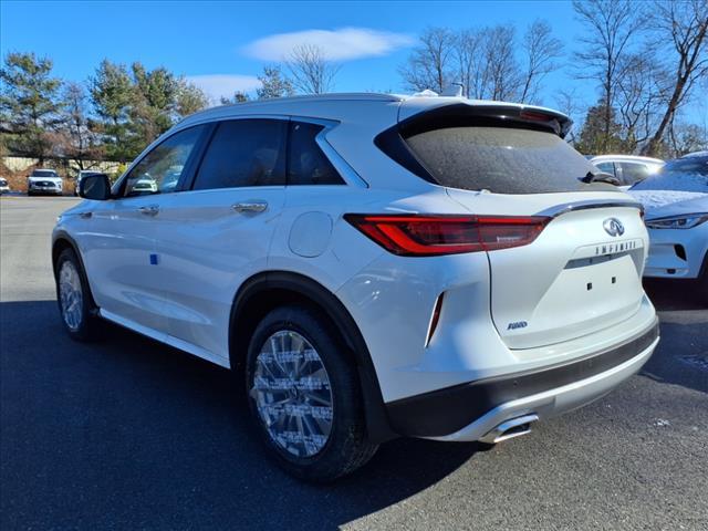 new 2025 INFINITI QX50 car, priced at $49,270