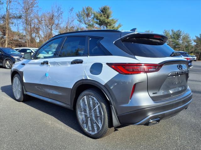 new 2025 INFINITI QX50 car, priced at $53,270