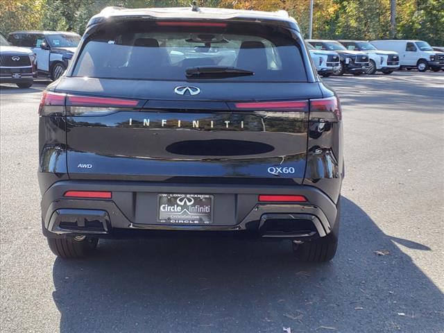 new 2025 INFINITI QX60 car, priced at $61,080