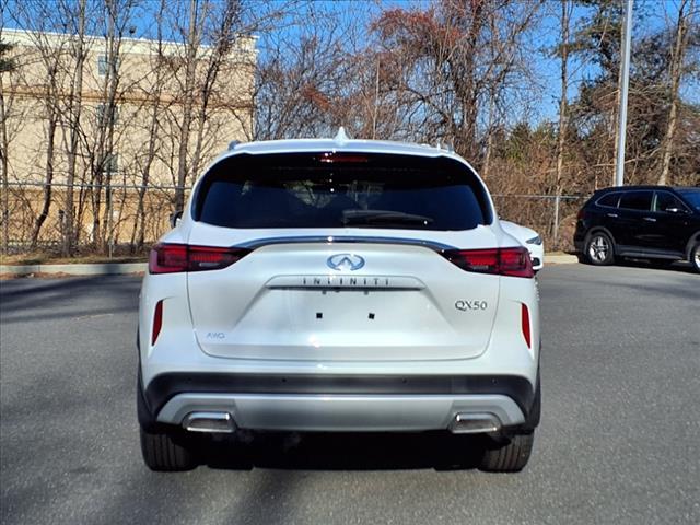 new 2025 INFINITI QX50 car, priced at $50,170