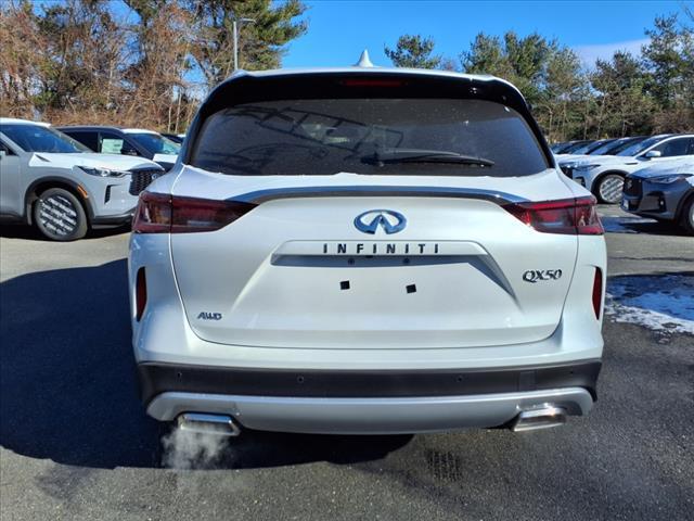 new 2025 INFINITI QX50 car, priced at $49,270