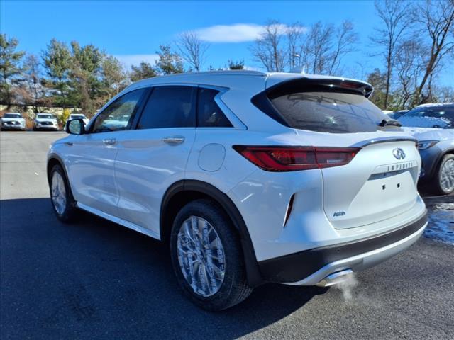 new 2025 INFINITI QX50 car, priced at $49,270