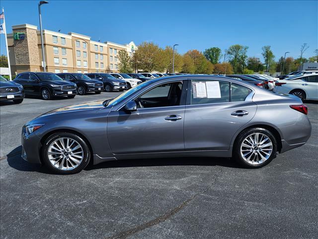 used 2021 INFINITI Q50 car, priced at $27,995