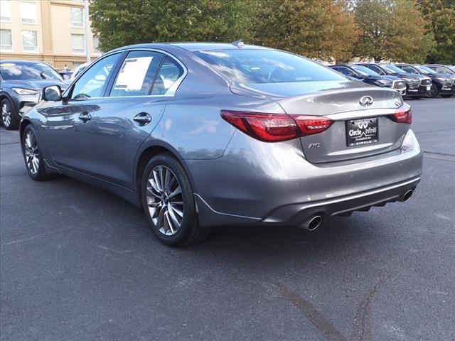 used 2023 INFINITI Q50 car, priced at $36,495