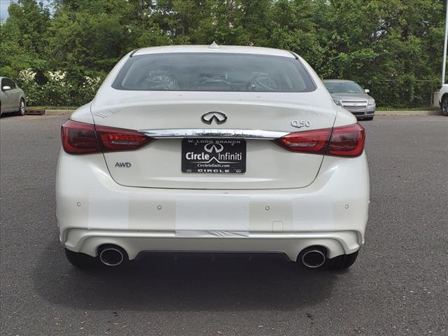 new 2024 INFINITI Q50 car, priced at $47,585