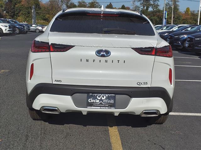 new 2025 INFINITI QX55 car, priced at $58,080