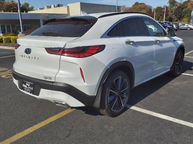 new 2025 INFINITI QX55 car, priced at $58,080