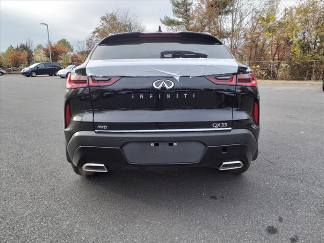 new 2025 INFINITI QX55 car, priced at $57,180