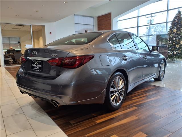 new 2024 INFINITI Q50 car, priced at $46,890