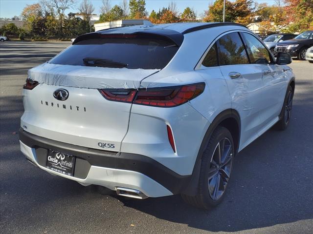 new 2025 INFINITI QX55 car, priced at $52,985