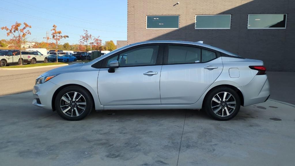 used 2021 Nissan Versa car, priced at $13,995