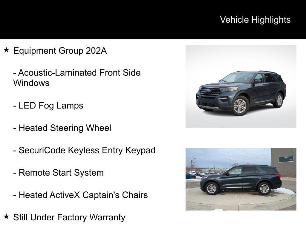 used 2023 Ford Explorer car, priced at $34,495