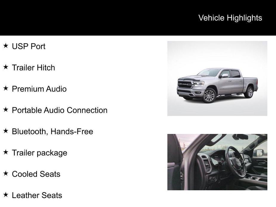 used 2020 Ram 1500 car, priced at $35,495