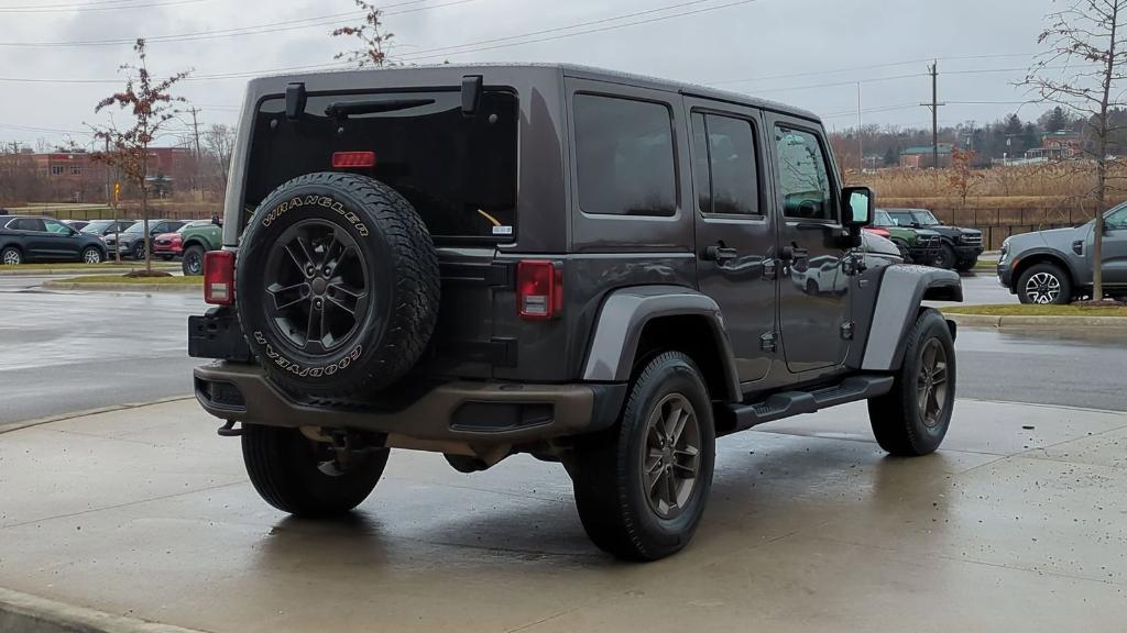 used 2017 Jeep Wrangler Unlimited car, priced at $18,995