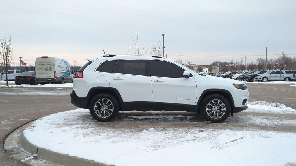 used 2021 Jeep Cherokee car, priced at $18,495