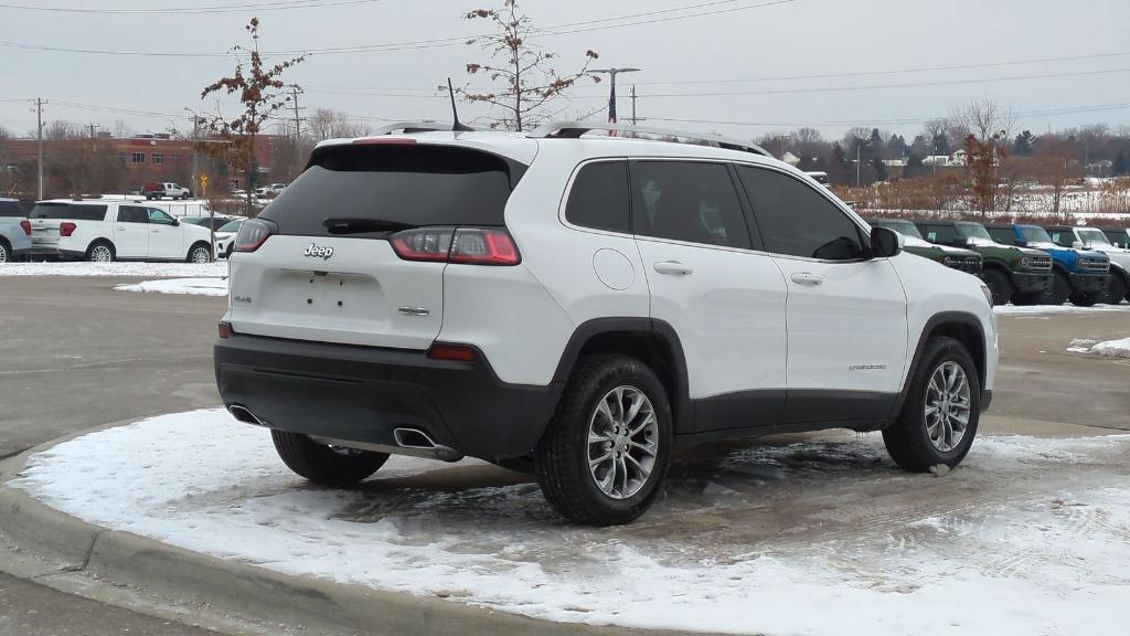 used 2021 Jeep Cherokee car, priced at $18,495