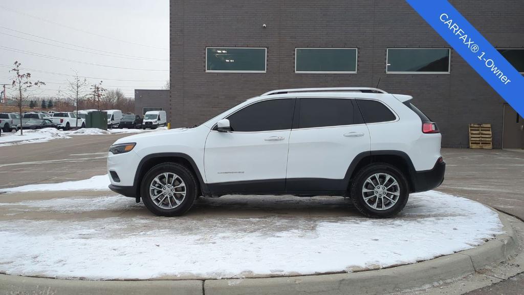 used 2021 Jeep Cherokee car, priced at $18,495