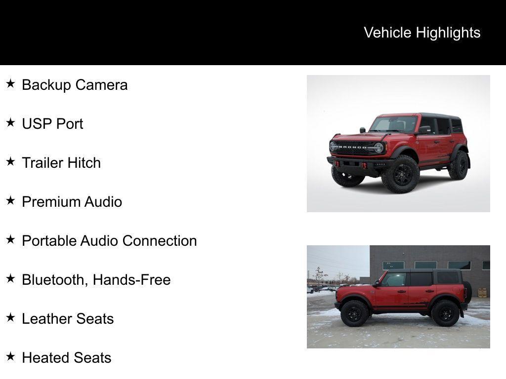 used 2024 Ford Bronco car, priced at $59,995