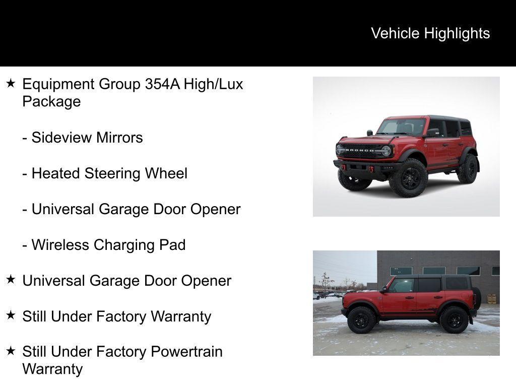 used 2024 Ford Bronco car, priced at $59,995