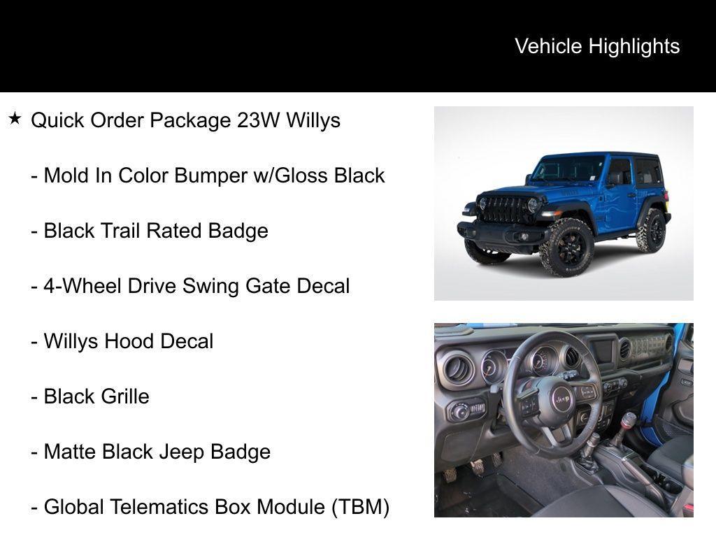 used 2022 Jeep Wrangler car, priced at $30,995