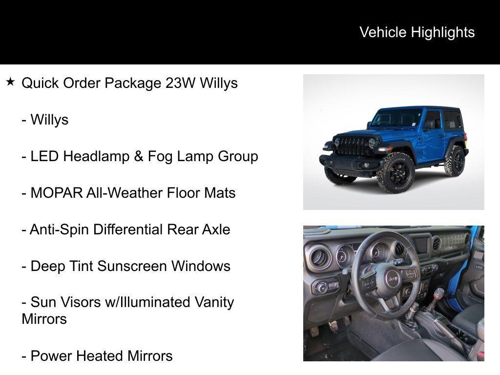 used 2022 Jeep Wrangler car, priced at $30,995