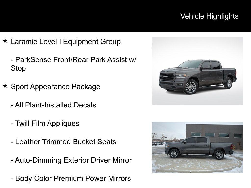 used 2022 Ram 1500 car, priced at $41,995