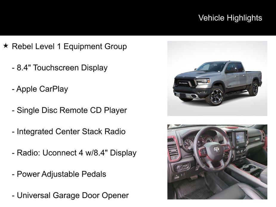 used 2019 Ram 1500 car, priced at $31,995