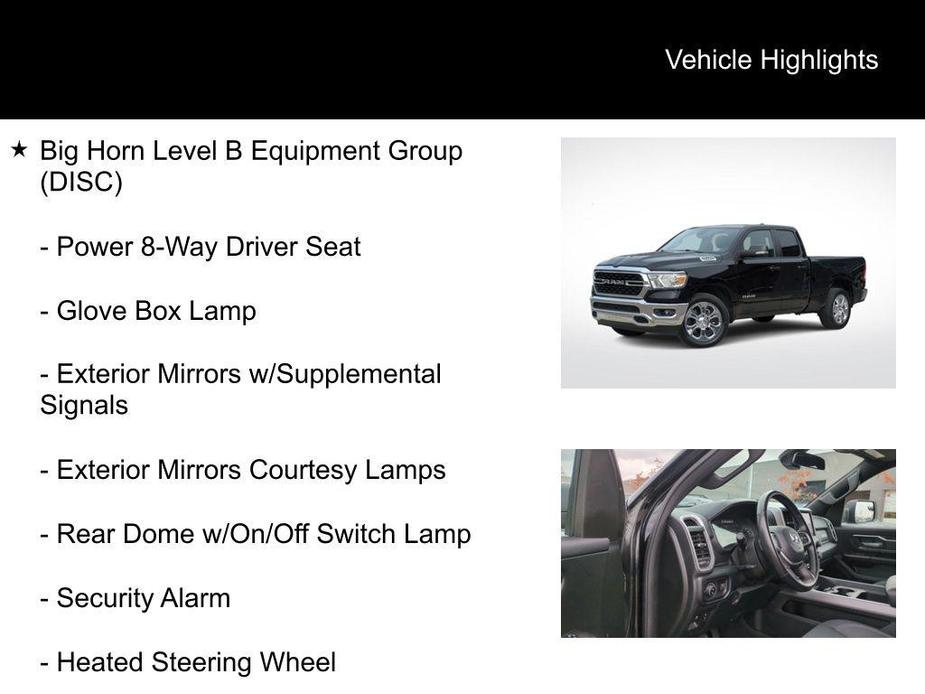 used 2022 Ram 1500 car, priced at $32,795