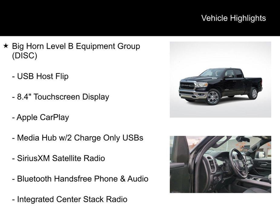 used 2022 Ram 1500 car, priced at $32,795