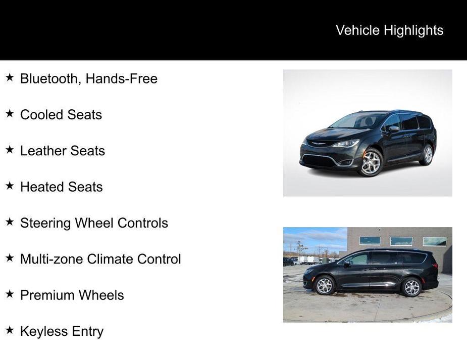 used 2020 Chrysler Pacifica car, priced at $25,995