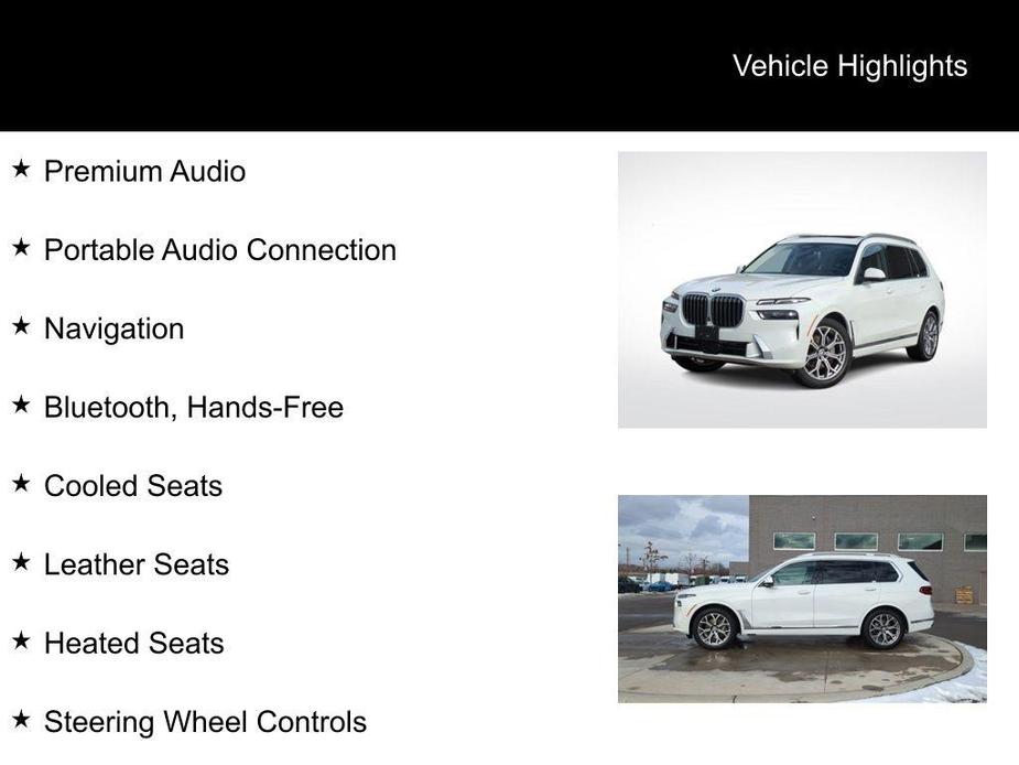 used 2023 BMW X7 car, priced at $59,995