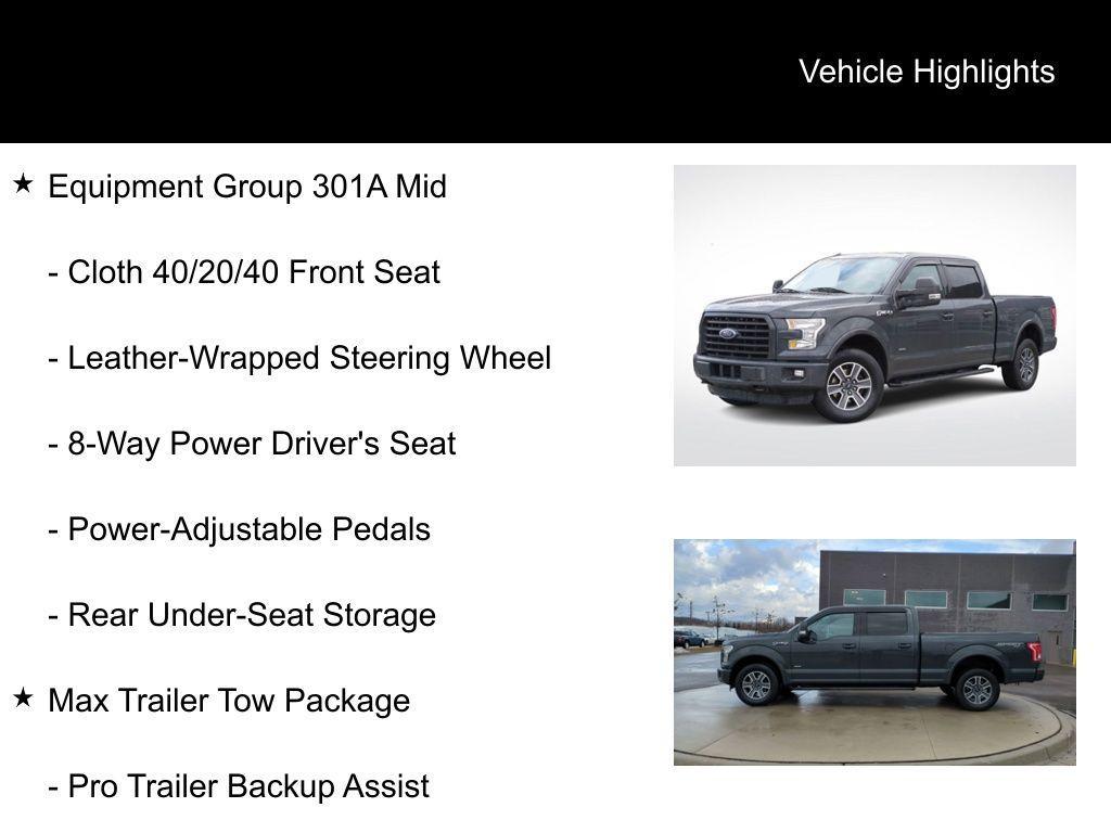 used 2016 Ford F-150 car, priced at $17,995