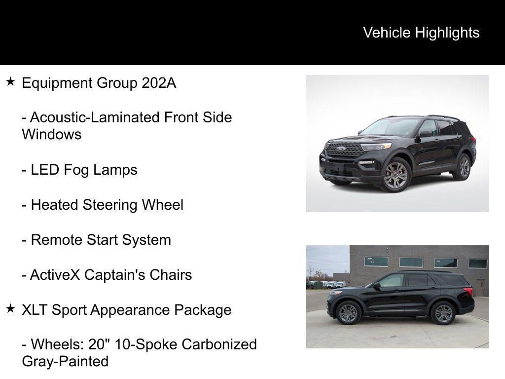 used 2021 Ford Explorer car, priced at $27,995