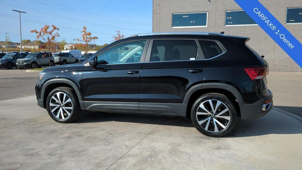 used 2023 Volkswagen Taos car, priced at $18,295