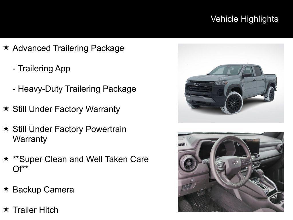 used 2023 Chevrolet Colorado car, priced at $36,995