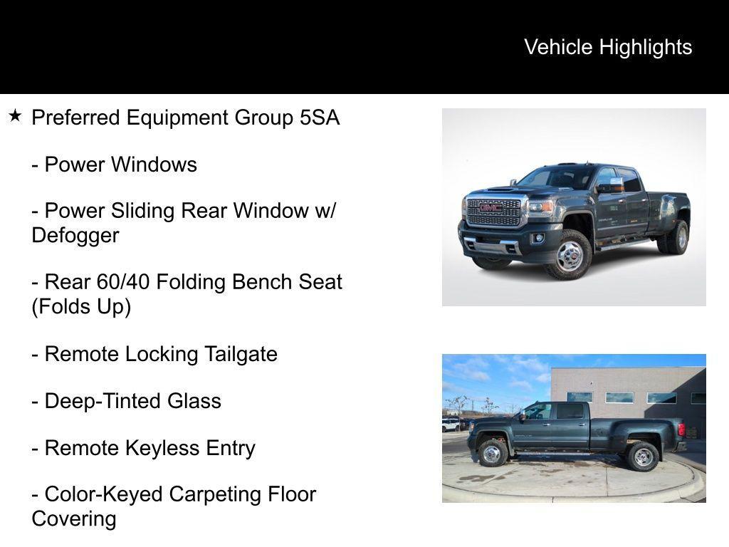 used 2018 GMC Sierra 3500 car, priced at $38,995