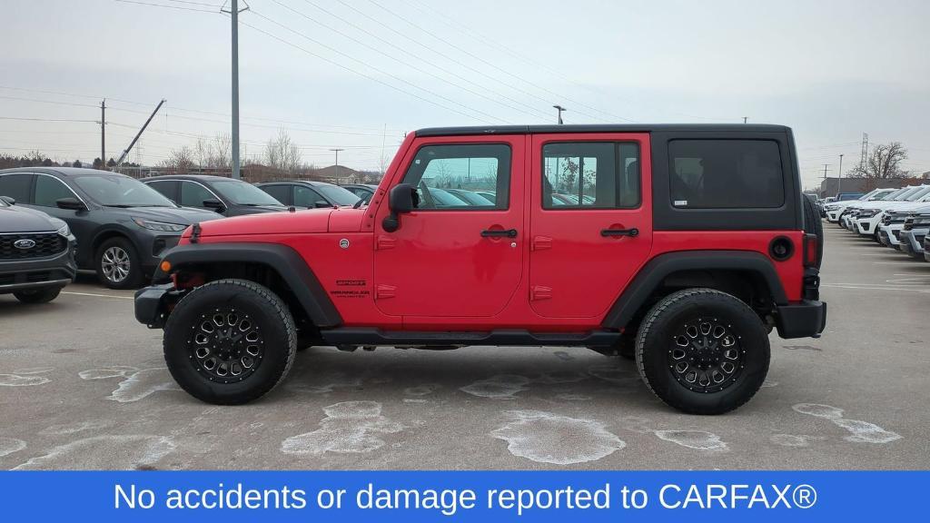 used 2017 Jeep Wrangler Unlimited car, priced at $19,995